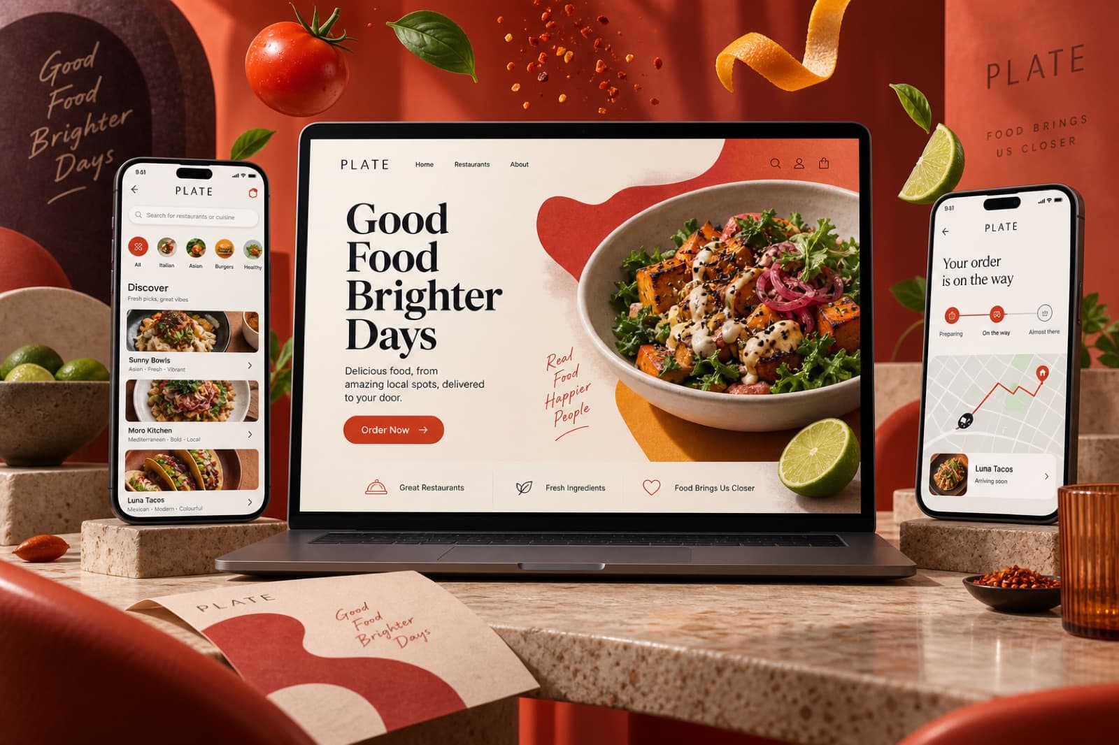 Plate Food Delivery presentation